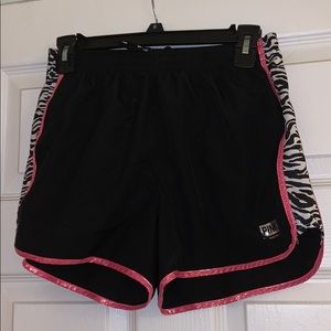Victoria’s Secret Pink Zebra Running Shorts
